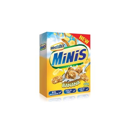 Picture of WEETABIX MINIS BANANA 450GR